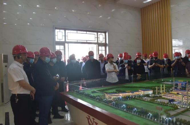 唐山市生態環境局黨組書記、局長高慶利偕唐山市多家鋼鐵企業負責人到裕華鋼鐵考察交流